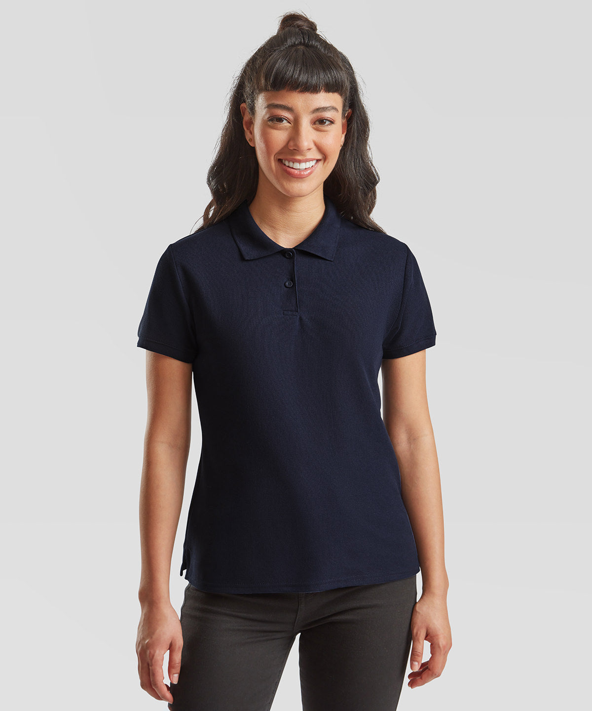 SS212: Womens 65/35 Polo Womens Polos Fruit of the Loom