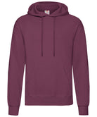 SS224: Classic 80/20 Hoodie Mens Hoodies Fruit of the Loom Burgundy S