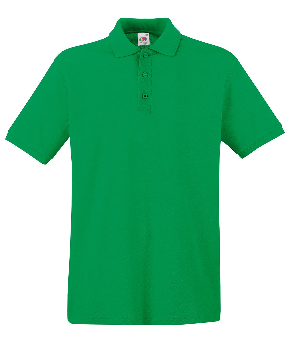 SS255: Mens Premium Polo Mens Polos Fruit of the Loom Kelly Green S