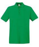 SS255: Mens Premium Polo Mens Polos Fruit of the Loom Kelly Green S