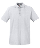 SS255: Mens Premium Polo Mens Polos Fruit of the Loom Heather Grey S