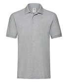 SS255: Mens Premium Polo Mens Polos Fruit of the Loom Athletic Heather S