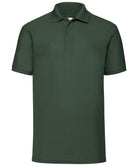 SS402: Mens 65/35 Polo Mens Polos Fruit of the Loom Bottle Green S