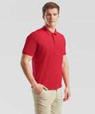 SS402: Mens 65/35 Polo Mens Polos Fruit of the Loom
