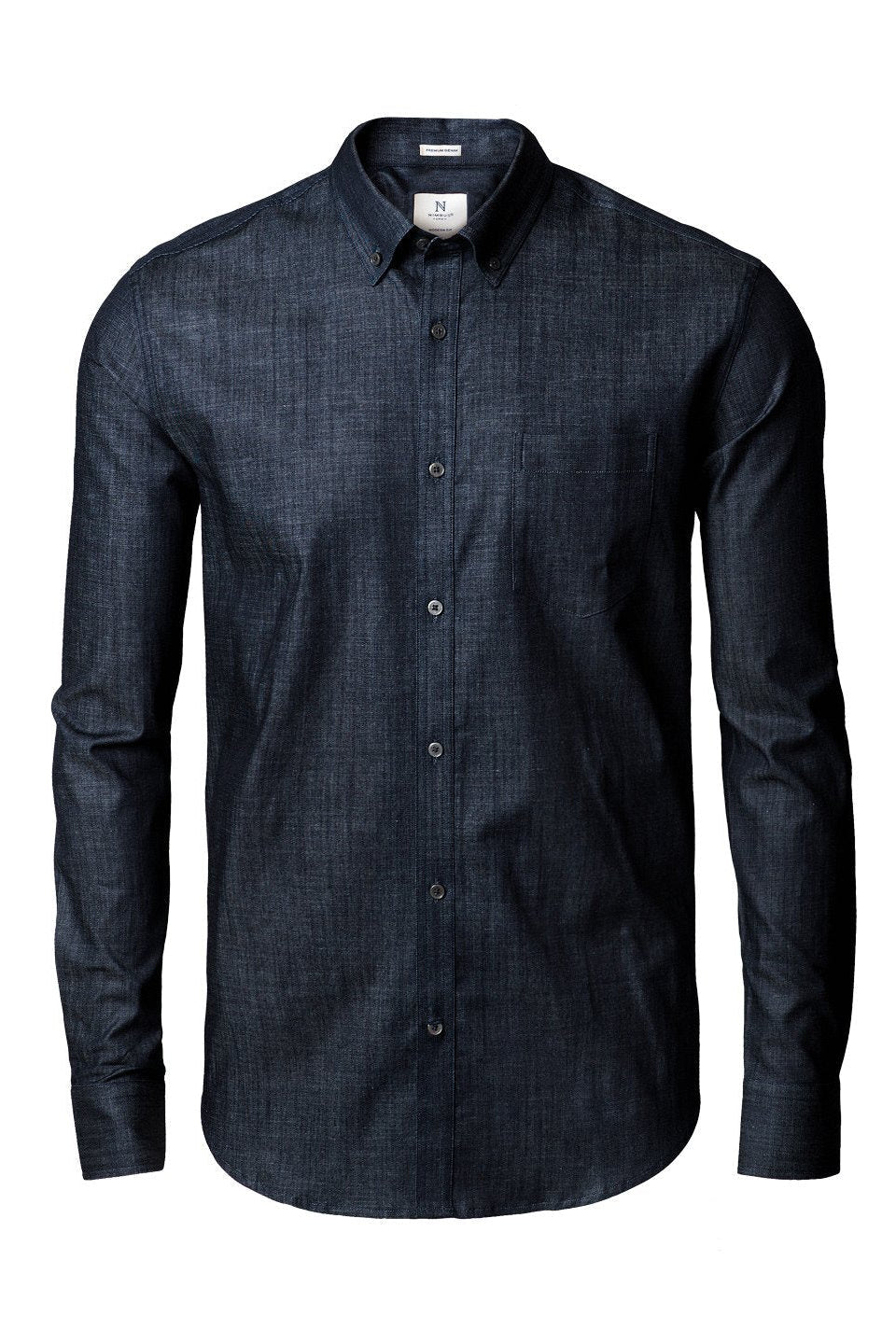 Torrance Men's Modern Fit Denim Shirt Mens Long Sleeve Shirts Nimbus