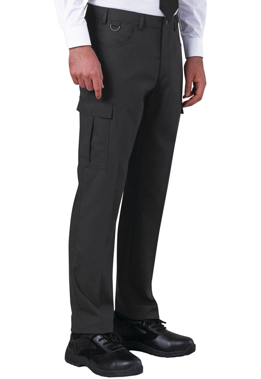 Tours Mens Cargo Trousers Mens Suit Trouser Brook Taverner Charcoal 28 Short (29.5")