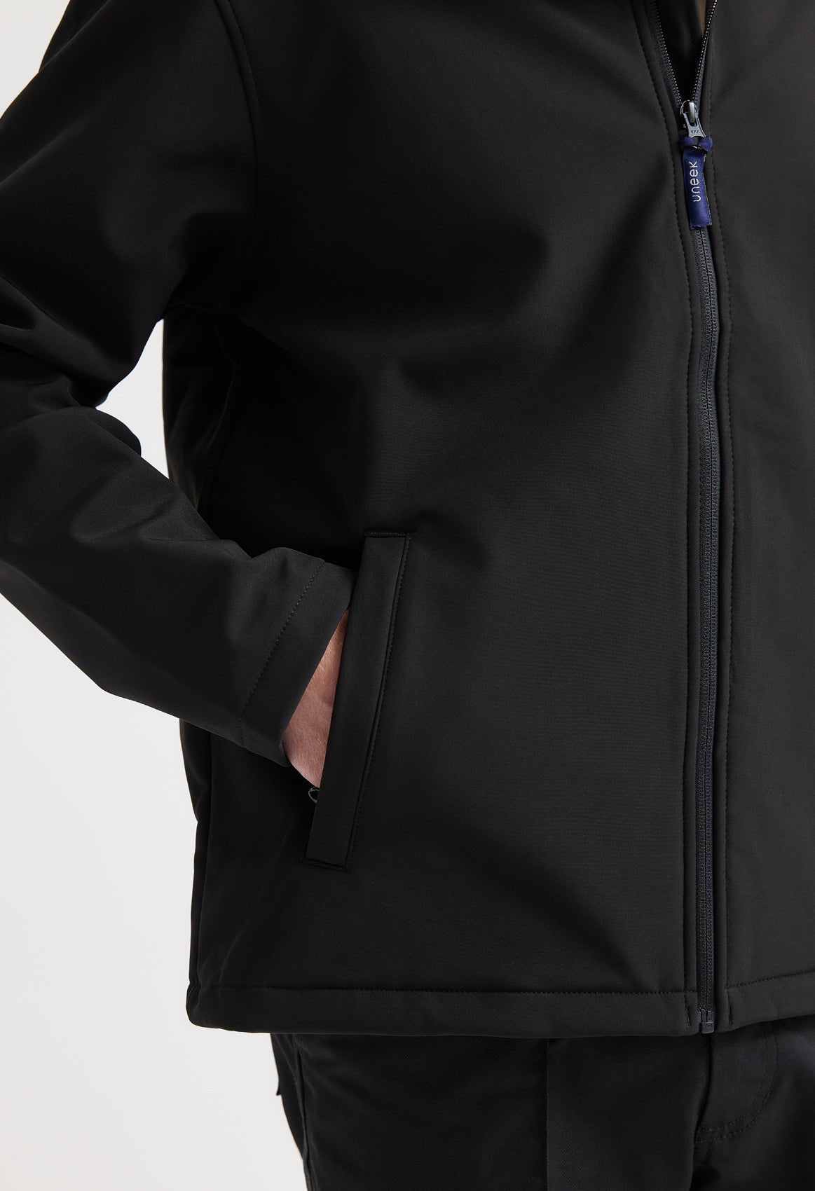 UC612: Unisex Classic Full Zip Softshell Jacket Mens Softshell Jackets Uneek