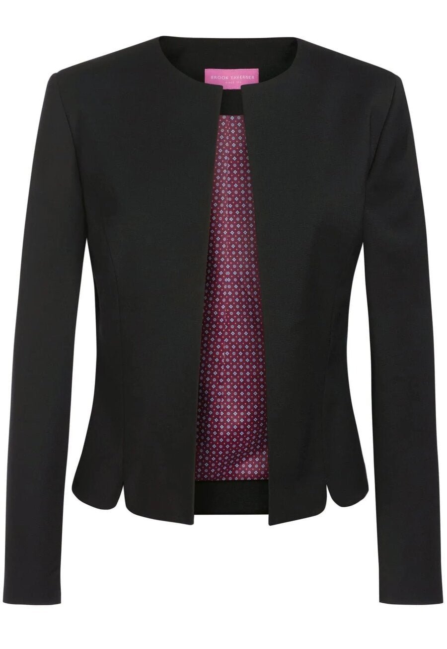 Vega Women's Collarless Suit Jacket Ladies Suit Jacket Brook Taverner