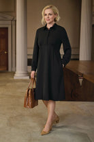 Virgo Shirt Dress Dresses Brook Taverner Black 6 Regular