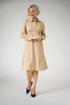 Virgo Shirt Dress Dresses Brook Taverner Sand 6 Regular