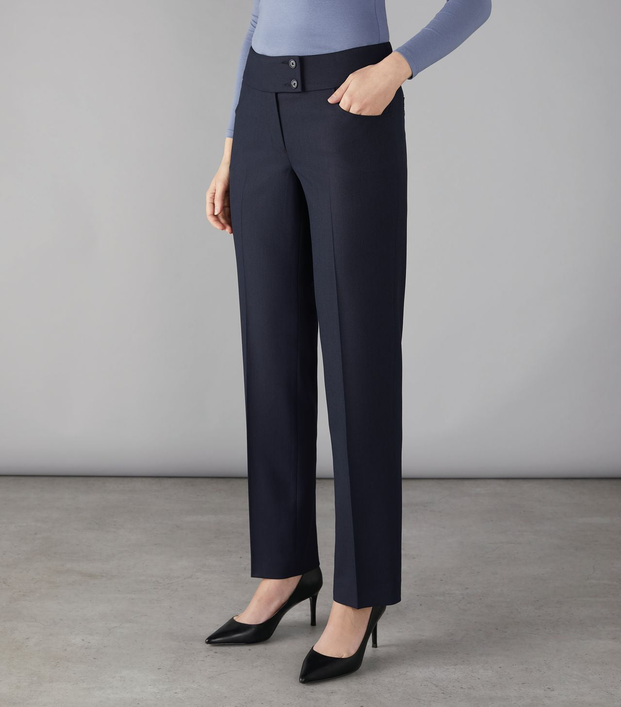 Wolfe Tapered Leg Trousers Ladies Suit Trouser Clubclass