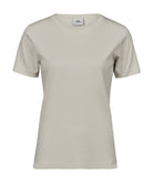 Women’s (580) Organic Cotton Interlock T-Shirt Womens T-Shirts Tee Jays Cement S