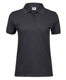 Women’s Heavy Polo Women Polo Shirt Tee Jays Dark Grey S