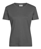 Women’s Pima Cotton Tee Womens T-Shirts Tee Jays Black S