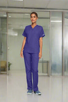 Cherokee 4700 Unisex Scrub Top Unisex Scrub Top Cherokee Originals Grape XXS