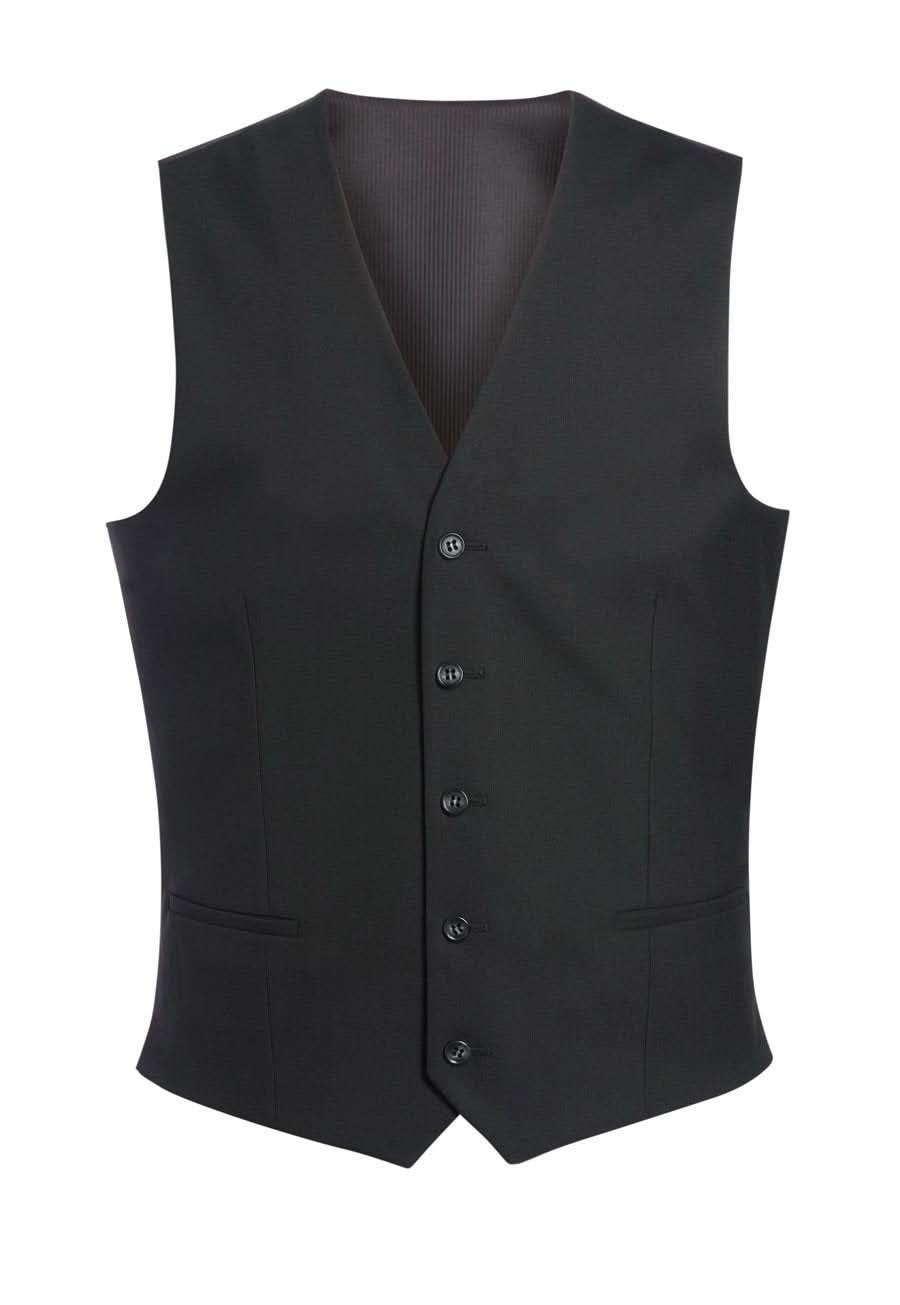 Nice Mens Suit Waistcoat Mens Waistcoat Brook Taverner Black XS
