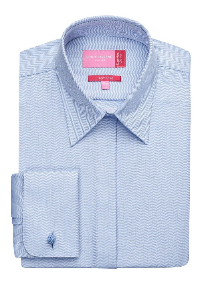 2247 - Villeta Herringbone Shirt - The Staff Uniform Company