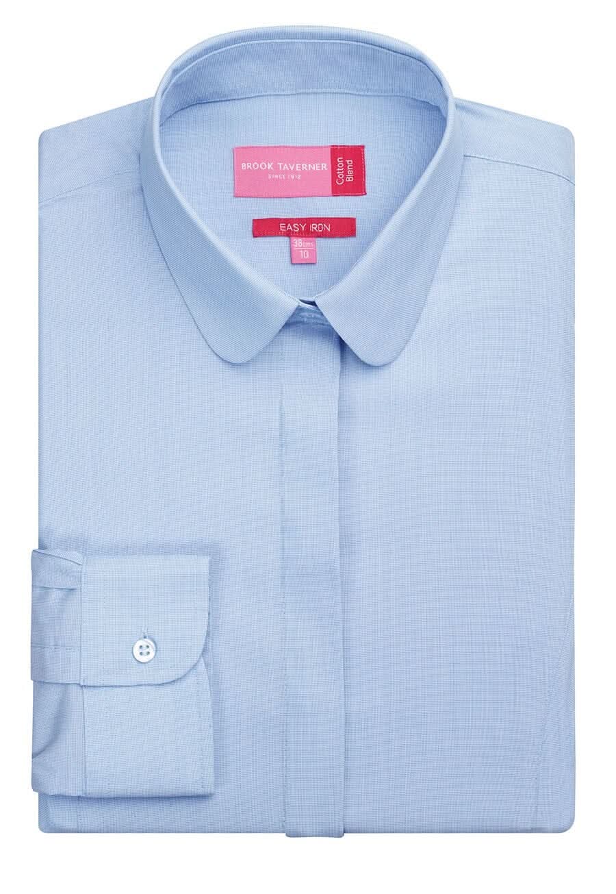 Trevi Ladies Semi-Fitted Shirt Womens Long Sleeve Shirts Brook Taverner