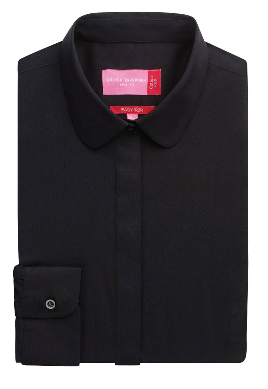Trevi Ladies Semi-Fitted Shirt Womens Long Sleeve Shirts Brook Taverner