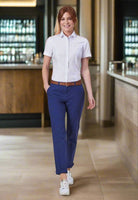 Houston Slim Leg Chino - Bright Colours Womens Chinos Brook Taverner Royal 6 Short