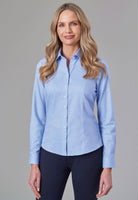 Aspen Tailored Fit Ladies Oxford Shirt Womens Long Sleeve Shirts Brook Taverner