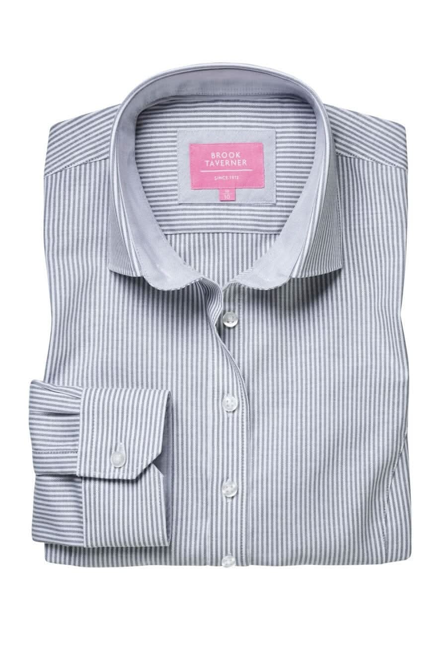 Mirabel Ladies Oxford Shirt Womens Long Sleeve Shirts Brook Taverner