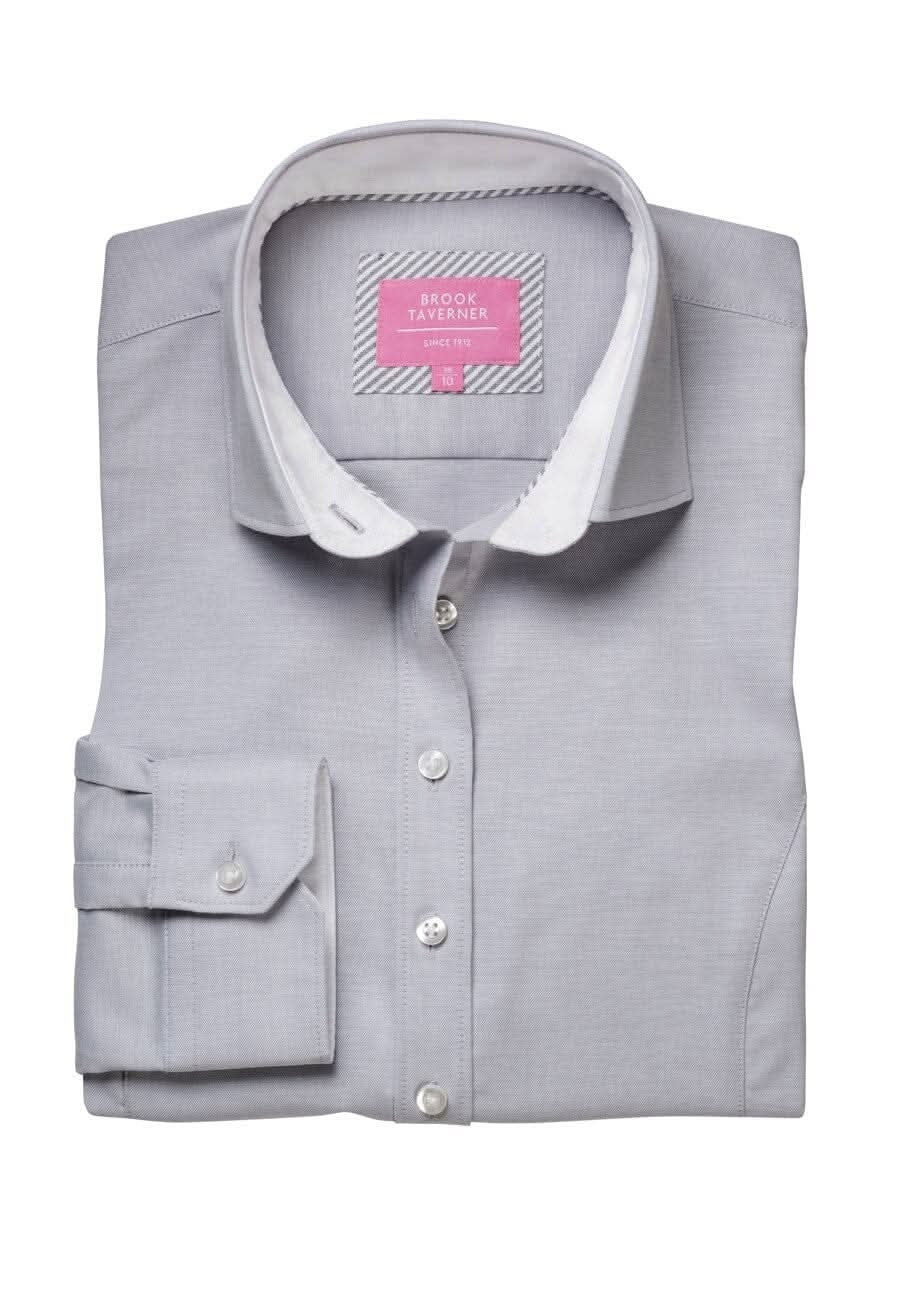 Mirabel Ladies Oxford Shirt Womens Long Sleeve Shirts Brook Taverner