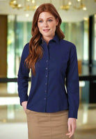 Mirabel Ladies Oxford Shirt Womens Long Sleeve Shirts Brook Taverner