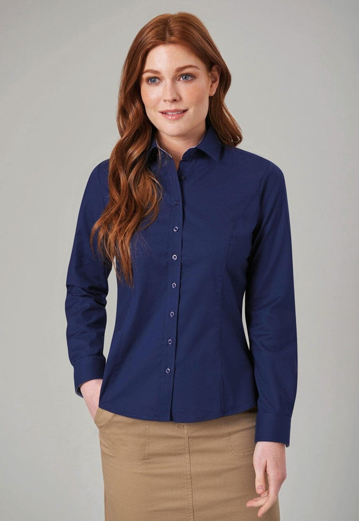 2361 - Mirabel Stretch Oxford Shirt - The Staff Uniform Company