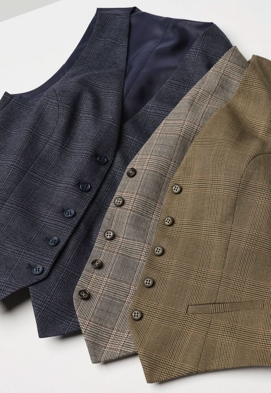 Olivia Check Ladies Waistcoat Ladies Waistcoat Brook Taverner