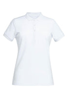 2372: Arlington Ladies Premium Cotton Polo Womens Polos Brook Taverner White XS