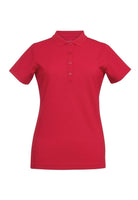 2373: Laurel Ladies Performance Polo Shirt Womens Polos Brook Taverner Red XS