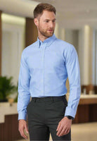 Whistler Mens Classic Oxford Shirt Mens Long Sleeve Shirts Brook Taverner Sky Blue 14"