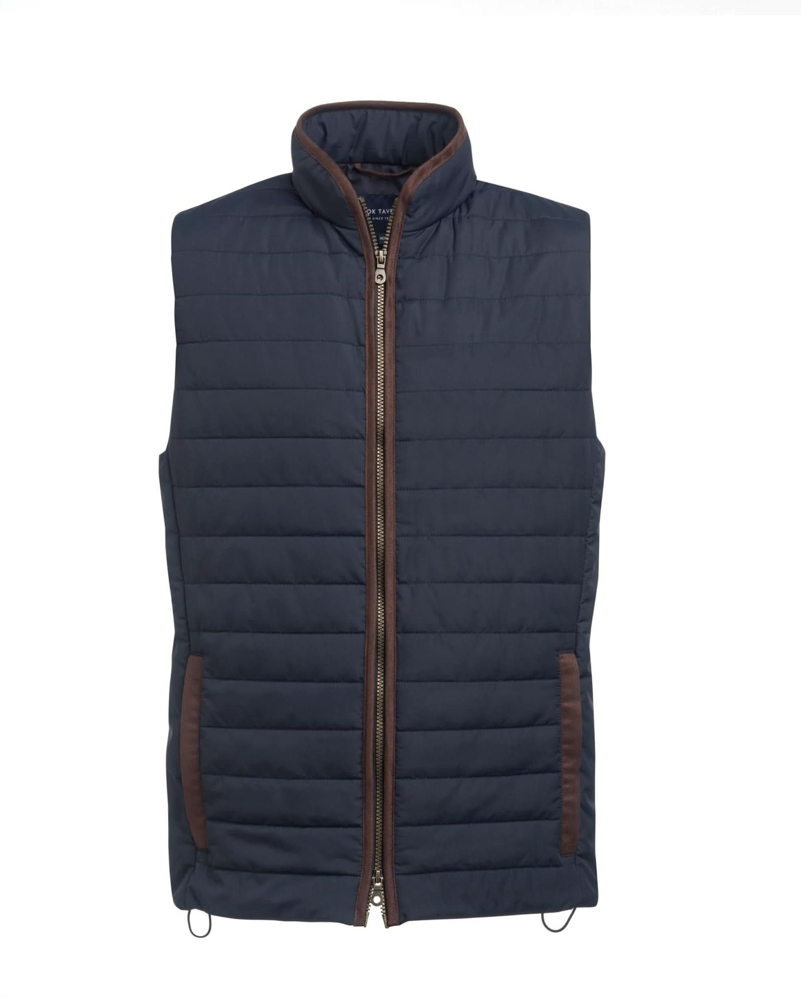 Tampa Quilted Mens Gilet Jacket Mens Bodywarmer Brook Taverner