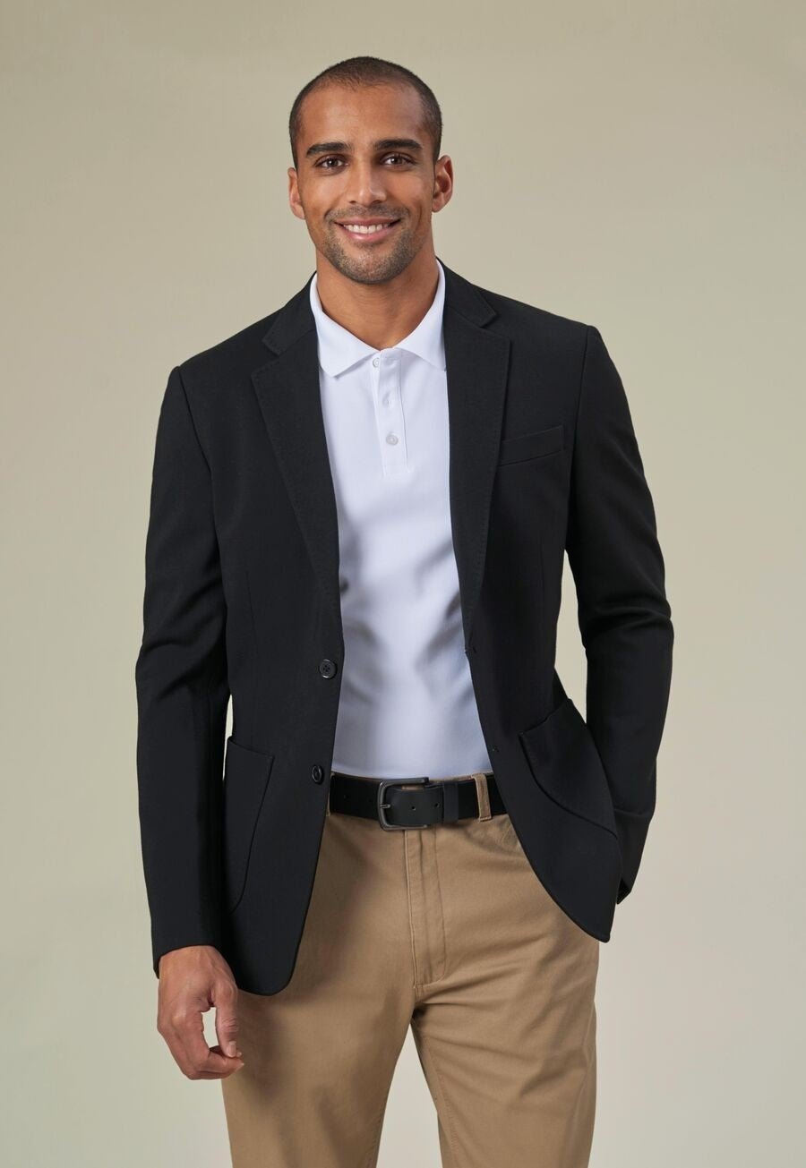4374 - Rory Slim Fit Jersey Stretch Jacket – The Staff Uniform Company