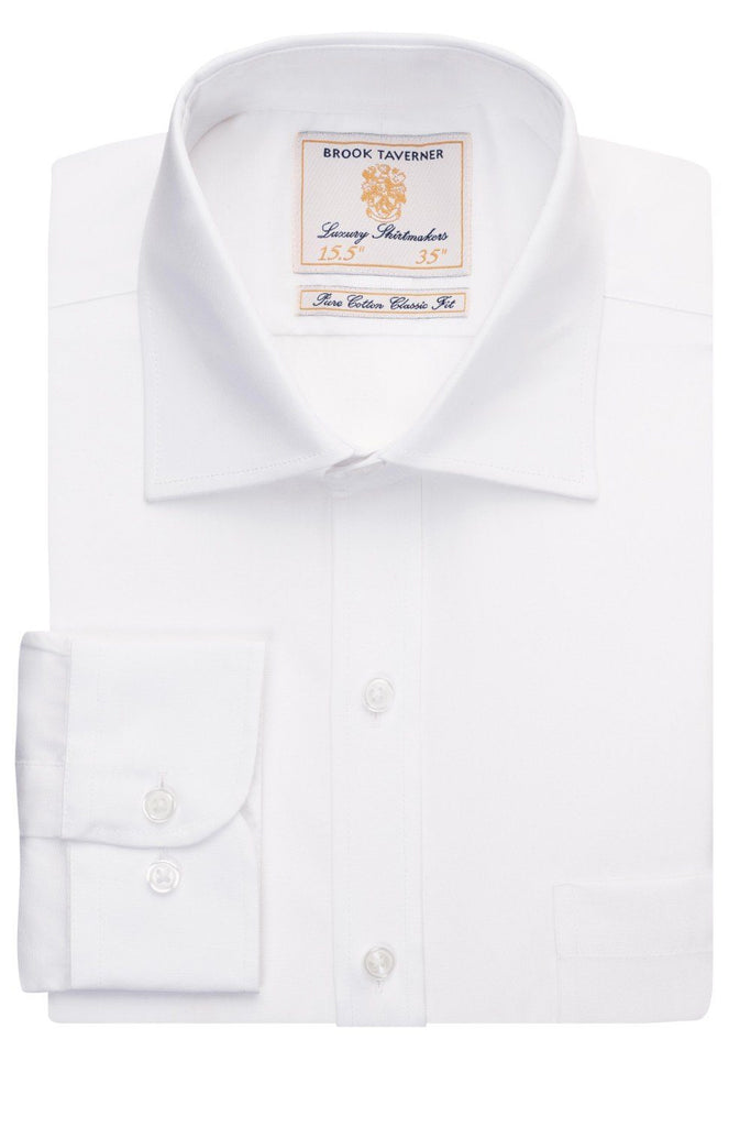 7641 - Cheadle Single Cuff Shirt (Cotton Poplin) - The Staff Uniform Company
