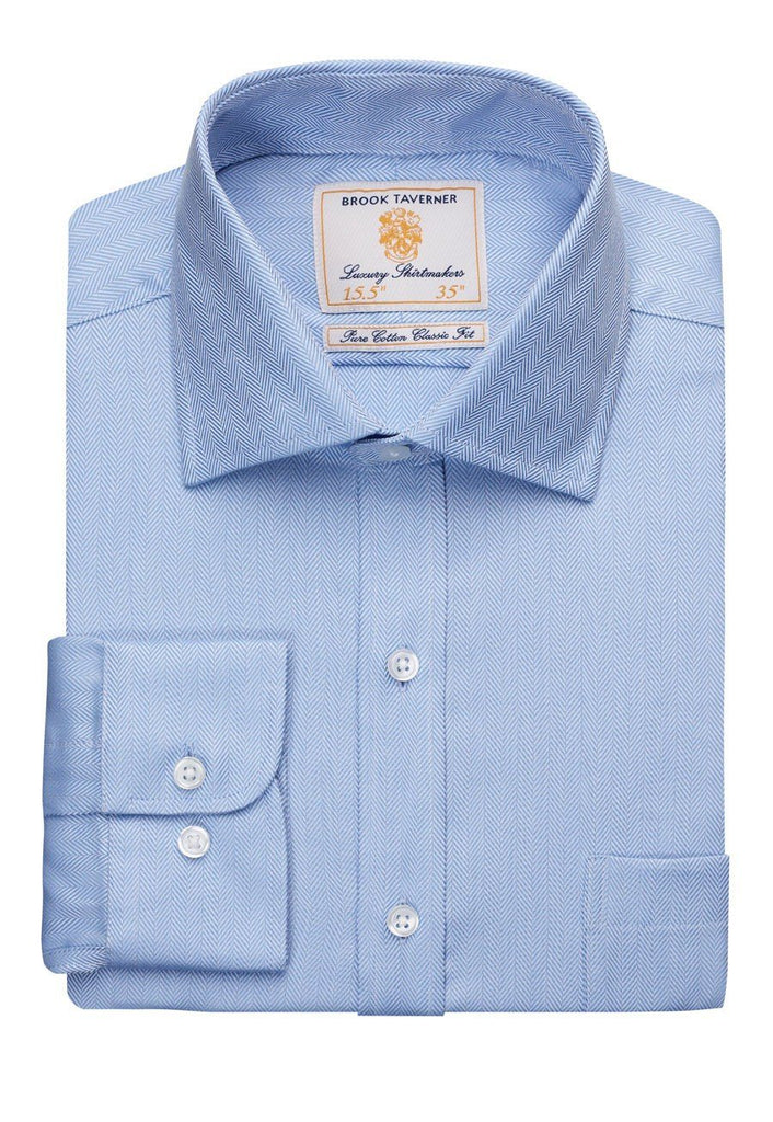 7655 - Altare Herringbone Shirt - The Staff Uniform Company