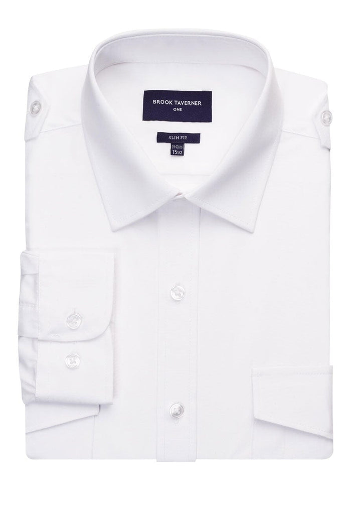 7756 - Ares Slim Fit Pilot Shirt - The Staff Uniform Company
