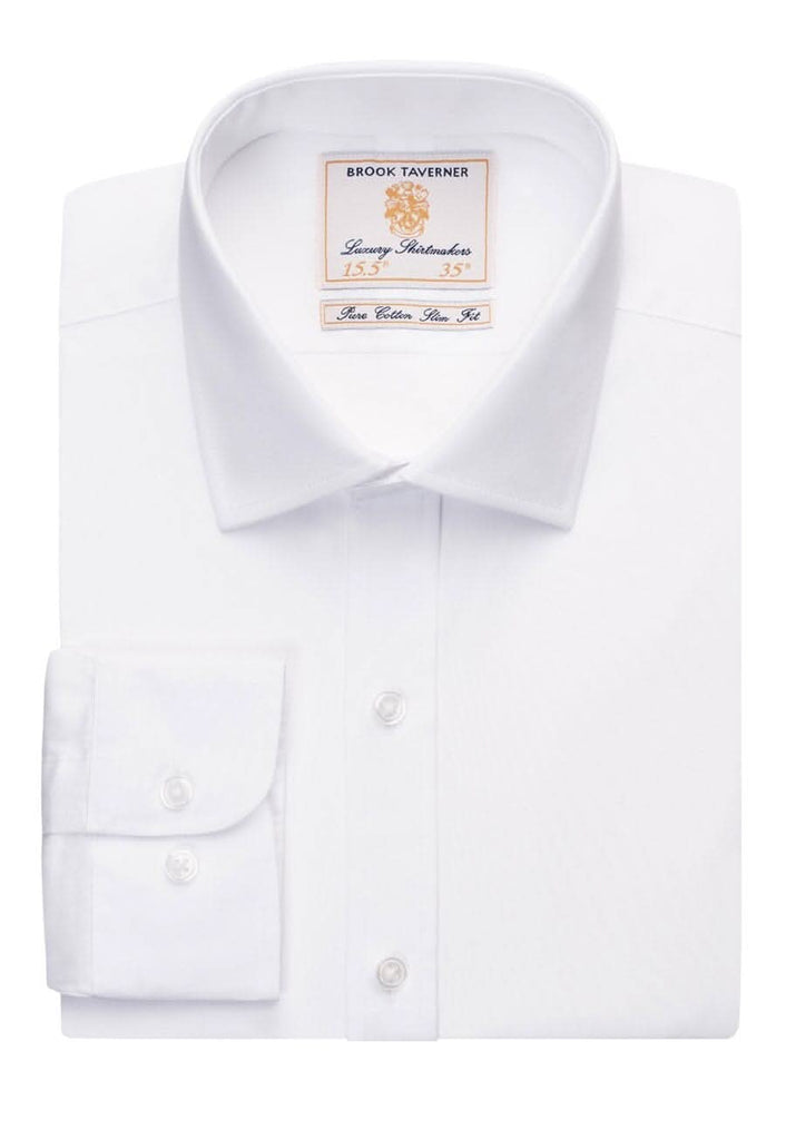 7762 - Chelsea Slim Fit Shirt (Cotton Poplin) - The Staff Uniform Company