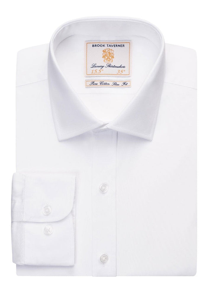 7762 - Chelsea Slim Fit Shirt (Cotton Poplin) - The Staff Uniform Company