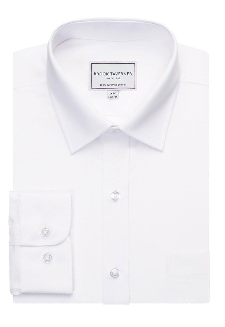 Ortona Mens Classic Fit Shirt Mens Long Sleeve Shirts Brook Taverner