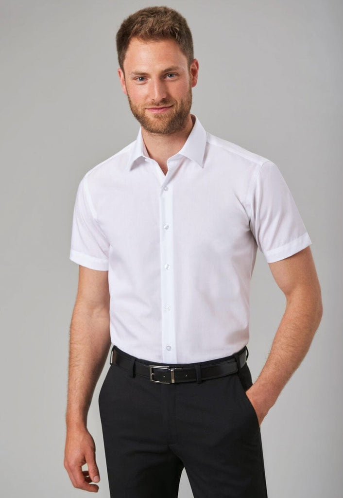 7996 - Milano Slim Fit Non-Iron Shirt - The Staff Uniform Company