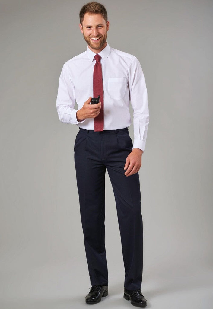 8515 - Delta Single Pleat Trouser - The Staff Uniform Company