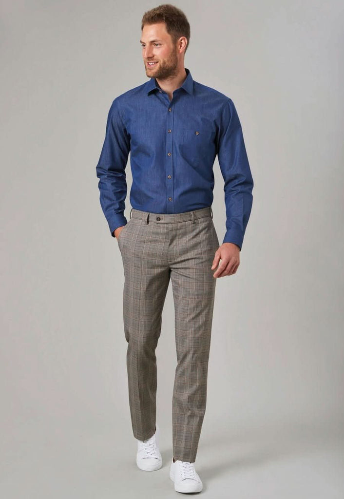 8934 - Fabian Check Trouser - The Staff Uniform Company