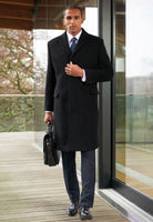 Bond Mens Luxury Overcoat Mens Coats Brook Taverner Grey 36"