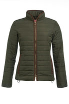 Alma Women's Quilted Jacket Womens Coats Brook Taverner Olive XS