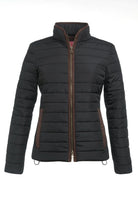 Alma Women's Quilted Jacket Womens Coats Brook Taverner Black XS