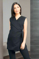 Amie Ladies Beauty Tunic Beauty Tunics La Beeby Black 6