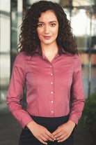 Aspen Tailored Fit Ladies Oxford Shirt Womens Long Sleeve Shirts Brook Taverner