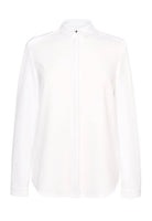 Capri Crepe de Chine Blouse Blouses Brook Taverner White 14